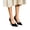 Black, variant on Viluyesy Women's Stiletto Heels Suede Pointed Toe Slip On Dress Pumps Elegant Comfortable Formal Work Party Shoes Black Size 7