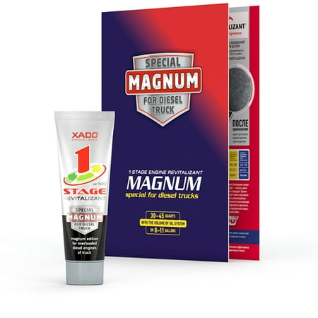 Heavy Duty Diesel Engines - Xado 1 Stage Magnum Revitalizant 60K Treatment and Additive for Heavy Duty Diesel Engine