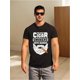 thumbnail image 1 of The Best Cigar Smokers Have Beards Printed Cigar Smoker T-Shirt Men's Casual Round Neck Short Sleeved Fashion Comfortable Cotton Half-Sleeved Vintage Big Yards Tops Versatile Daily Wear T-shirt, 1 of 6