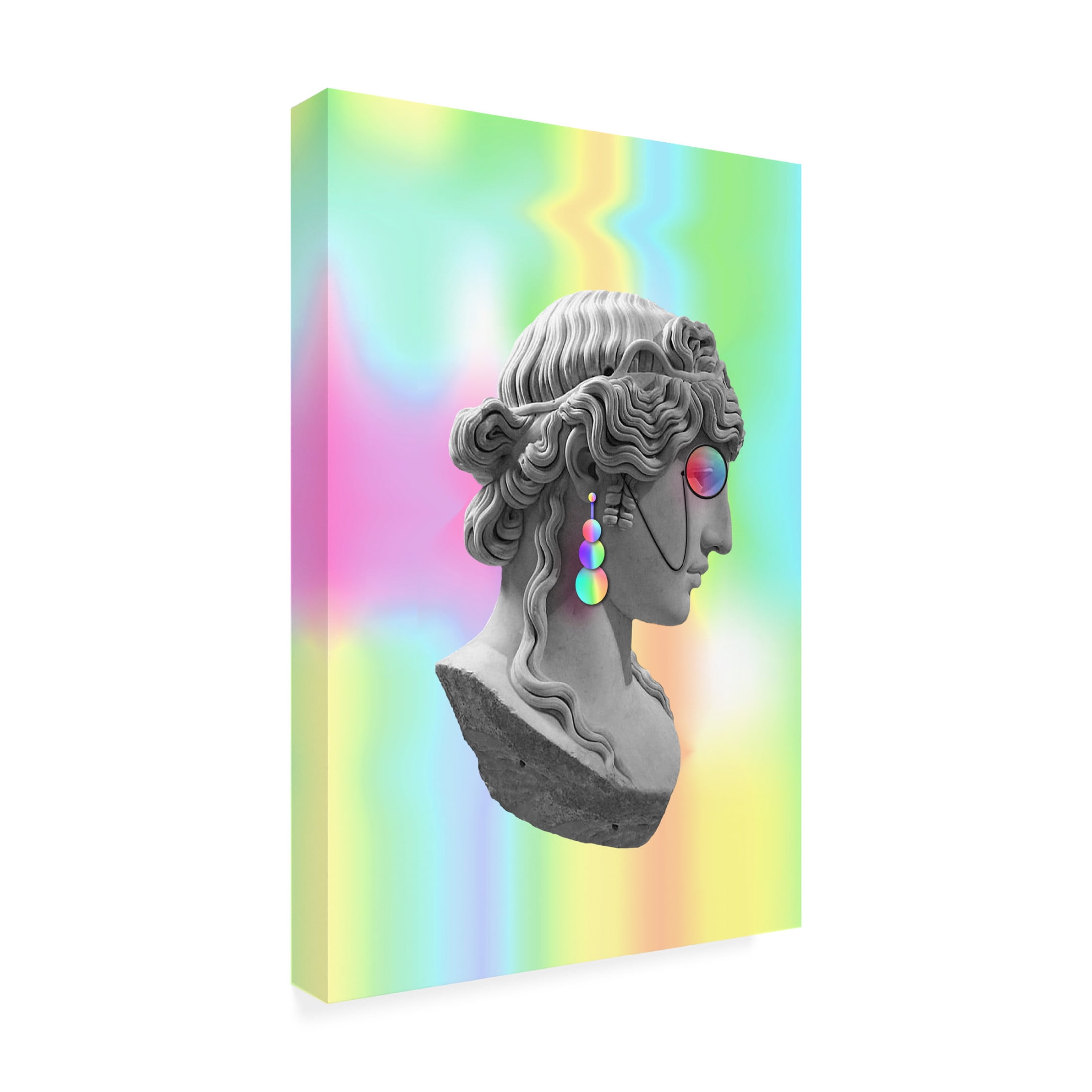 Trademark Fine Art Fadil Roze  Miron Canvas Wall Art