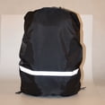 thumbnail image 3 of Soidarity Chubasquero ligero reflectante de alta calificación, impermeable, Poncho de lluvia, bolso de hombro ultraligero, impermeable Mochilas de mochilero negro XS Soidarity JJ22863-02, 3 of 6