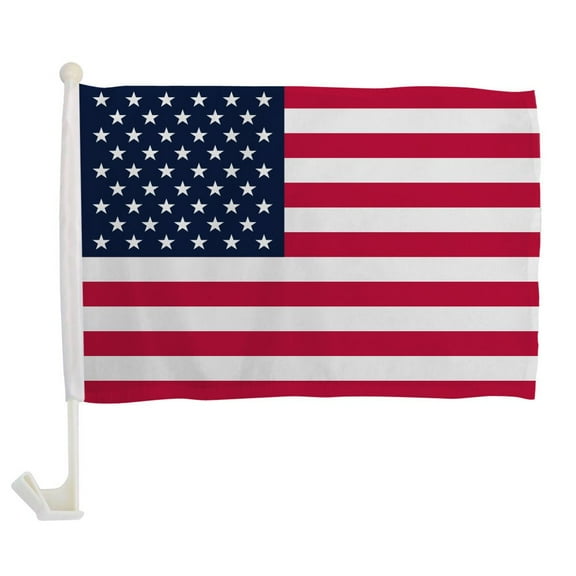 USA Single-Sided Car Flag