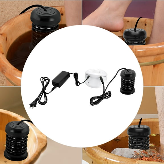 Ionic Detox Foot Bath Spa Machine Portable Salon Ion Aqua Foot Bath Beauty Kit & Effective Detoxification for Home Use Enhances Relaxation and Well-being