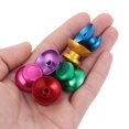 thumbnail image 5 of Universal Metal Caps Cover Replacement Analog Thumbstick Aluminum Controller Joystick Grip PINK, 5 of 8