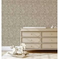 thumbnail image 4 of S4Sassy Peel & Stick Vinyl Wallpaper, Urban Chic Abstract Foliage Contact Paper Waterproof - Grey, 25"x120", Removable Modern Wall Covering for Home Decor in Bedrooms & Living, Renter Spaces, 4 of 9