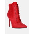 thumbnail image 2 of Head On Faux Suede Diamante Ankle Boots, 2 of 11