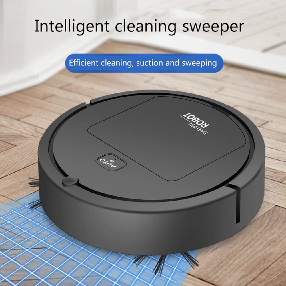 Robotic Vacuum Intelligent Low Noise Floor Sweeper Dust Catcher Carpet