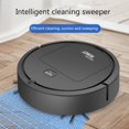 thumbnail image 1 of Robotic Vacuum Intelligent Low Noise Floor Sweeper Dust Catcher Carpet Cleaner ,Black, 1 of 7