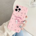 thumbnail image 1 of Phone Case for For Apple iphone 14 Pro Max 14 Plus Girls Anti-drop Cartoon Cinnamoroll Kuromi Hello Kitty Silicone Siling Cover ZR, 1 of 7