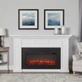 thumbnail image 2 of Real Flame Canada Alcott Foyer Électrique Paysager en Bois Massif, Blanc, 2 of 13