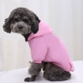 thumbnail image 3 of ZDWQFA Winter Dog Hoodie Sweatshirts with Pockets Warm Dog Clothes for Small Dogs Chihuahua Coat Clothing Puppy Cat Custume, 3 of 6