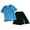 Blue, variant on WOYY Infant Boys Quick Dry Athletic Outfits Short Sleeve T Shirt Shorts Set, Sizes 18-24M