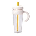 thumbnail image 2 of TFYZYY Large Capacity 1100ML Water Cup with Straw, Scald-Proof Heat Resistant Travel Mug, Portable Plastic Drink Container for Outdoor Sports and Office, 2 of 6