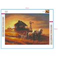 thumbnail image 2 of 5D DIY taladro completo diamante pintura atardecer bordado mosaico artesanía kits decoración, 2 of 9