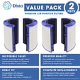 thumbnail image 2 of Filtro purificador de aire Premium Combi 360 Glass True Hepa, 2 of 6