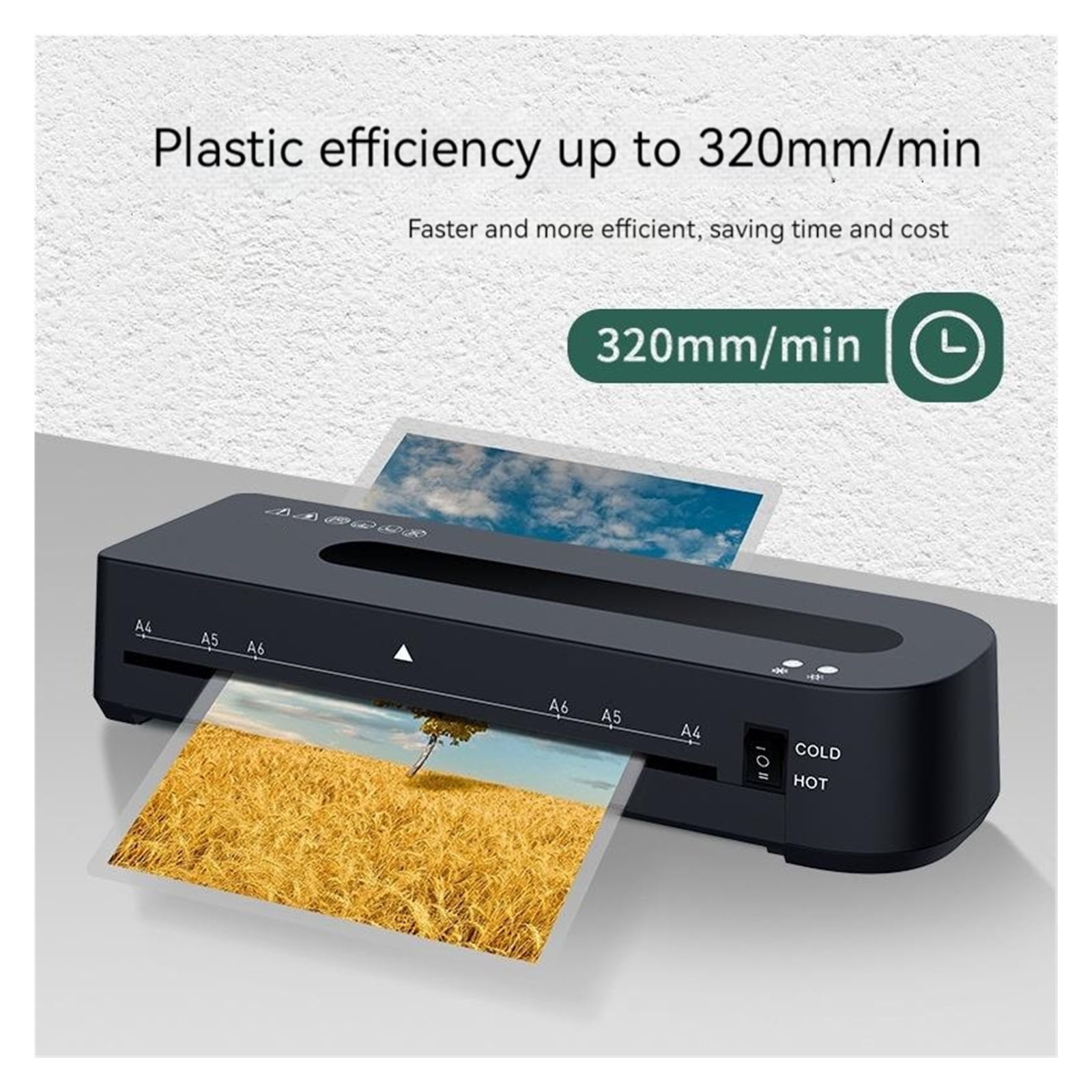 Portable A4 Plastic Packaging Machine Home Gluing Machine Photo Laminating Machine Photo Laminating Machine