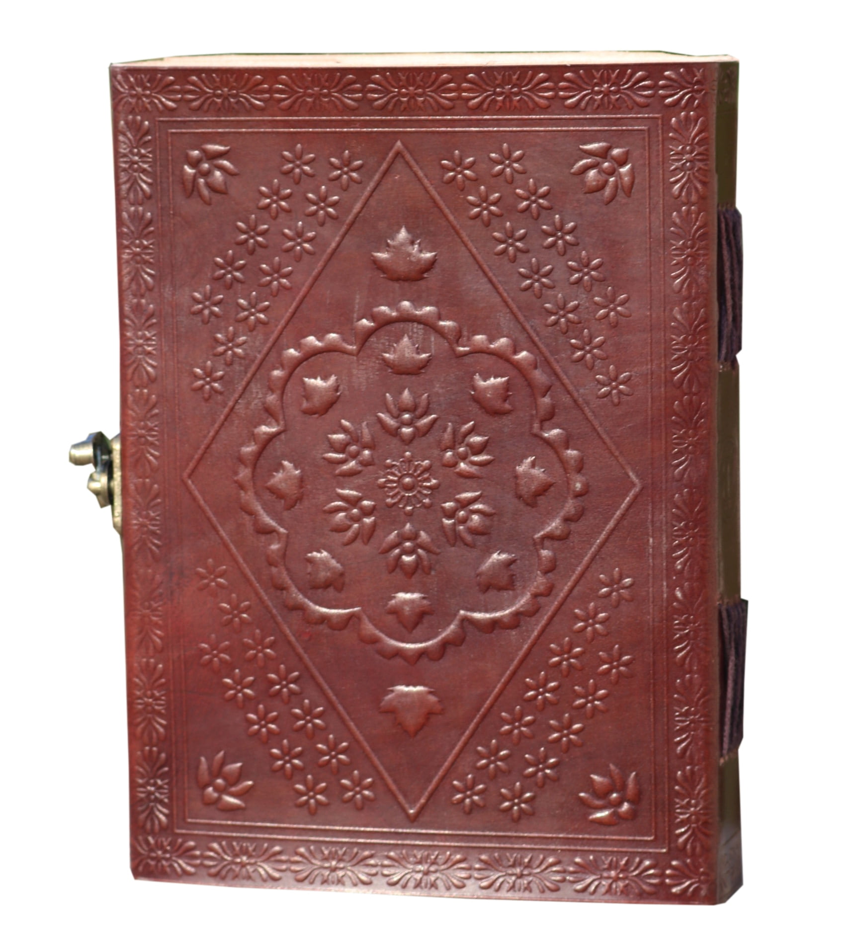 Tree Of Life Leather Journal With Lock Beautifully Handmade Tree Of Life Personal Notebook Daily Planner Travel Diary For Everyone