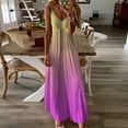 thumbnail image 2 of FhsagQ Female Plus Size Summer Dresses Midi Length Women's Summer Dress Sunflower Print Dress Slim Fit Long Skirt M, 2 of 5