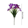 thumbnail image 3 of Artificial Flower Bouquet Daffodils Lilies Faux Floral Arrangements And Faux Greenerys For Indoor Outdoor Wedding Decor, 3 of 6