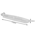 thumbnail image 3 of Banda Reflectante De Bicicleta Reflector de advertencia de bicicleta MTB Road Bike Wheel Rim Spoke Reflector (Blanco), 3 of 3