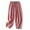 Pink, variant on fheaev Cotton Linen Pants For Women Elastic Waist Casual Pants Flowy Beach Wide Leg Pants With Pockets Summer Casual Loose Comfy Trousers Pants 2024