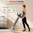 thumbnail image 3 of Sunny Health & Fitness Non Powered Manual Treadmill, Compact Foldable & No Electricity Required SF-T1407M, 3 of 8