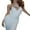 White, variant on Michellecmm Women Long Dress Sleeveless Backless Halter Neck Butterfly Decor Dress