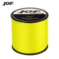 thumbnail image 1 of JOF 4 hilos de hilo de pescar trenzado multifilamento 300M 500M 1000M pesca de carpa alambre trenzado japonés accesorios de pesca línea Pe Tan Jianjun  unisex, 1 of 2