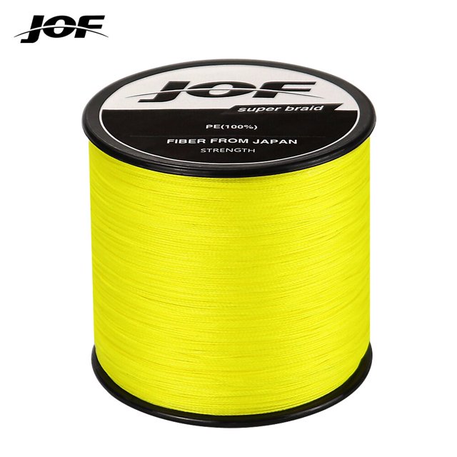 JOF 4 hilos de hilo de pescar trenzado multifilamento 300M 500M 1000M pesca de carpa alambre trenzado japonés accesorios de pesca línea Pe Tan Jianjun unisex