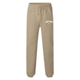 thumbnail image 4 of oqasdz Men's Pants Elastic Waist Fall Winter High Street Fashion Leisure Loose Sports Outdoor Running Sweat Pants Casual Relaxed Cozy Dailywear, 4 of 4