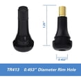 thumbnail image 3 of CKAuto Premium EPDM TR413 Rubber Snap-in Tire Valve Stem (5pcs/Bag), 3 of 4