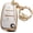 White, variant on Key Fob Cover Compatible with Fit for Volkswagen Tiguan Golf GTI Altas Jetta Soft TPU Bling Crystal Glitter Girly White Car Key Shell Case Keychain Lanyard Case Holder Protector