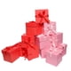 thumbnail image 1 of Cajas de regalo GP SUP, paquete de 12 unidades, 15 cm, rojas y rosas con tapa, 1 of 9
