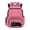 Black Cat Heart Print, variant on Wolf Moon Waterfall Pattern School Bag with Lightweight Multi-Pocket Daypack, Side Pockets 17 Inch School Backpack for Daily Use Back to School Hiking