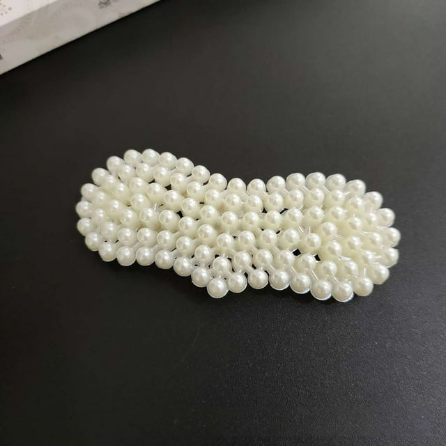 Faux Clip Perle Mode Mignonne Frange Côté Accessoires Cheveux pour Filles 13