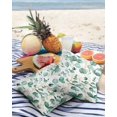 thumbnail image 4 of Outdoor Throw Pillow Cover Summer Green Dollar Eucalyptus Leaf Waterproof Cushion Covers 2 Pack Watercolor Foliage Gold Lines Pillow Cases Home Decoration for Patio Garden Couch Sofa, 4 of 7