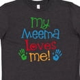 thumbnail image 4 of Inktastic My Meema Loves Me Youth T-Shirt, 4 of 5