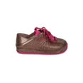 thumbnail image 2 of New Girl Mini Melissa Mini Love System PVC Perforated Lace Up Sneaker, 2 of 5