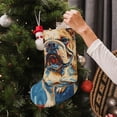 thumbnail image 5 of Goofa Patriotic Bulldog Welcome for Christmas Stockings, 18inch Xmas Hanging Stocking Decorations for Christmas Party Family Decor, 5 of 7