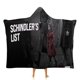 thumbnail image 1 of La Lista de Schindler Manta Capa con Capucha Anti-Bolitas, Manta de Lana Ártica Suave, Manta Portátil de Felpa Ligera y Lujosa, Poncho para Siesta en Casa y Oficina, 100*130cm, 1 of 6