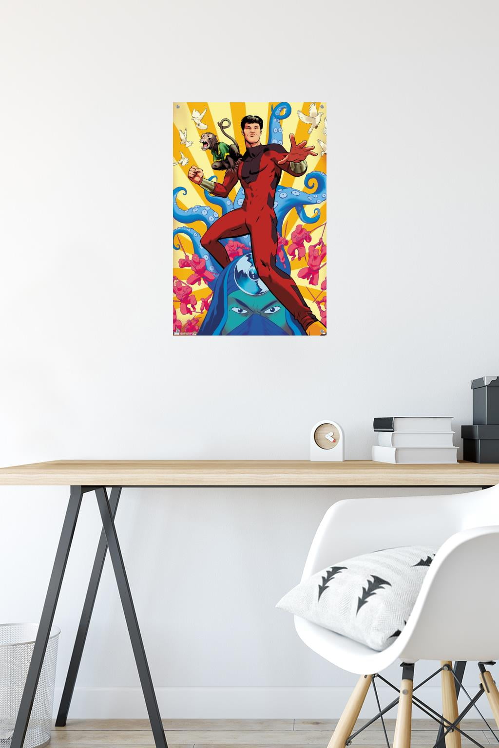 Marvel Comics - Shang- Chi - Master Of Kung Fu #126 Wall Poster with Pushpins, 14.725" x 22.375"