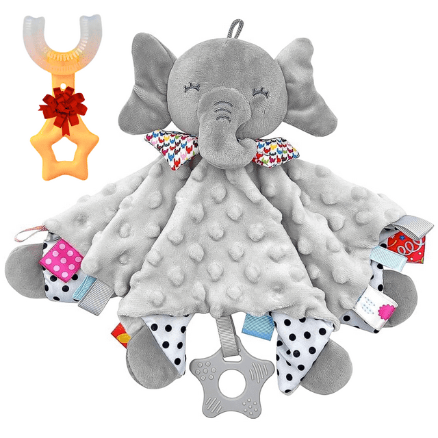 Manta Apego Peluche Suave Bebé Mordedera Sonaja Cascabel