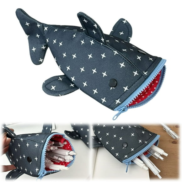 Porte-crayons Portable à Fermeture Éclair pour Enfants, Imprimé Animal, Papeterie et Artisanat, Rangement pour École et Voyage