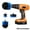 Blue, variant on iMountek 3Pcs Drill Brush Power Scrubber Cleaning Brush Yellow