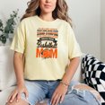 thumbnail image 2 of Forever Proud Basketball Mother Stand Stomping, Butter Comfort Colors T-Shirt, Medium, 2 of 3