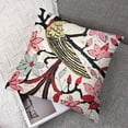 thumbnail image 7 of BANET of 2 Embroidered Decorative Covers Square Pillowcases for Bedroom Sofa Farmhouse Decor (Pink ) 22x22in, 7 of 7