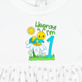 thumbnail image 4 of Inktastic Hooray, I'm One Cute Caterpillar Birthday Girls Baby Dress, 4 of 5