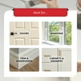 thumbnail image 6 of Glidden Cabinet Door and Trim Semi Gloss Paint, Black Flame, 1 Quart, 6 of 12