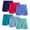 Royal Blue/Dusty Teal/Steel Blue/Turquoise/Red/Navy Blue, variant on Men's Cotton Knit Boxer Shorts, 6-Pack – Relaxed fit, button fly, and elastic waistband for comfort, Size S-XXL