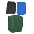 thumbnail image 2 of Caja de baraja de cartas coleccionables, organizador de almacenamiento para pasatiempos, tarjeta de reunión Verde, 2 of 8